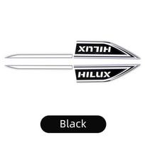 2vnt/komplektas Toyota hilux automobiliui Sparnas Metalinis lipdukas Išorė Dekoratyviniai lipdukai Modifikacija Automobilio emblema Priedai mėlyna