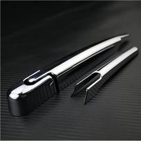 Galinio lango valytuvo apsauginis dangtelio lipdukas Renault Koleos Samsung QM6 2016-2023 priedams ABS Chrome black
