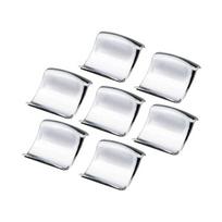 7Pcs for Nissan X-trail T31 Qashqai J10 Teana Sylphy Tiida March Sunny Note Altima Navara D40 Chrome Car Windows Lift Trim sidabras