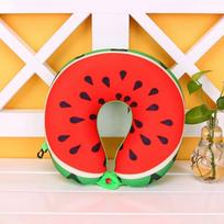 Pagalvėlė Microbead Support kaklo pagalvė suaugusiems vaikams Dovana Watermelon red