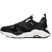 Saucony Gram 9000 Winter Textile, Synthetic Leather Cushioning Slip Resistant Abrasion Resistant Breathable Low top S79000-3 45 black