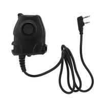 Walkie Talkie Earphone K Head PTT Adapter Head Cable for RETEVIS Kenwood BAOFENG Two Way Radio