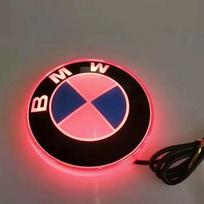 Automobilio LED emblemos šviesa 82mm Priekinė arba galinė Statinė Vienos spalvos Raudona Mėlyna Balta SKIRTA BMW F10 E90 E60 E61 E93 E87 F30 F15 X1 X3 X5 X6