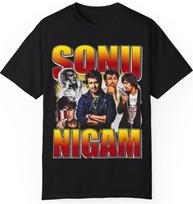 Sonu Nigam T-Shirt and kids tshirt: 90s Bollywood Style, Garment-Dyed Comfort Colors Tee 4XL gray