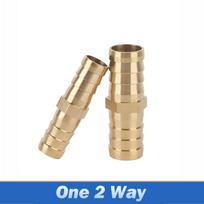 1~20Pcs Brass Barb Pipe Fitting Assortment - 2/3/4 Way Connector for 6mm-19mm Hose & Copper Pagoda Water Tube Fittings 6mm&1pcs