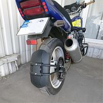 Motociklas Yamaha XJR400 YZF-R1 YZF-R6 YZF R1 R6 XJR1200 XJR1300 Sparnas Galinis Dangtis Galinis Purvasaugis Apsauga nuo Purvo XJR1200 black