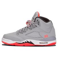 Air Jordan 5 Retro 'Hot Lava' Gs Jordan 440892-018 36 gray