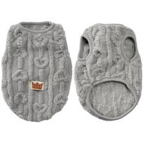 New Warm Winter Fleece Dog Clothes Cute Chihuahua Yorkie Coat Pet Vest Jacket Love Print Costume Puppy Outfits Cats XS rožinė