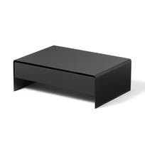 MUJI Plieninis monitoriaus stovas su stalčiumi, tamsus, plotis 320 x gylis 230 x aukštis 110 mm, 83767143, pilkas, apytiksl.