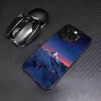 Z-Zermatt Matterhorn S-Swiss Mountain Phone Case For iPhone 17,16,15,14,13,12,11 Plus,Pro Max,Colored Silver Phone Case iPhone16promax gray