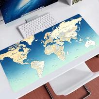 Popular Mouse Pad World Map Big Size E-sports Gamer Desk Mat Non-Slip Laptop Keyboard Pad Gaming Extended Mousepad For Best Gift 30cmx80cm(11.8x31.5inch)