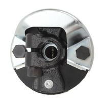 Steering Rag Joint 1in DD 3/4in 36 Splines Metal Replacement for Ford Mustang Manual Power Steering Box gray