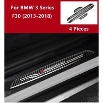 Anglies pluošto automobilio slenksčio dangčio apdailos juostos, skirtos BMW 3 5 E90 F30 F35 F34 3GT E60 F10 F18 X1 X3 X4 X5 X6 E84 F48 automobiliui C red