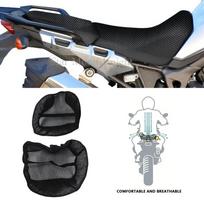 Motociklo apsauginis pagalvėlės sėdynės užvalkalas HONDA CRF1000L TWIN ADVENTURE Nailono audinio balno sėdynės užvalkalas gray