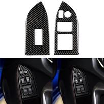 Automobilio lango pakėlimo jungiklio mygtukų panelės apdailos lipdukai, atsparūs UV spinduliuotei, skirti Toyota 86 Subaru BRZ 2013-2017 m. dešiniojo vairo automobiliams black