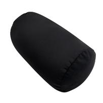 Solid Color Long Round Neck Pillow Washable Cylindrical Maternity Pillow Foam Particle Cushion Bedroom Room Household Textile oranžinė