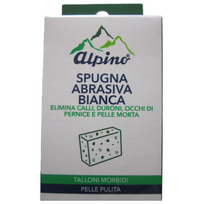 Baltoji pemza - alkūnių, kelių, delnų suragėjusiai, sukietėjusiai  odai  šalinti ALPINO (Dabar -4%)