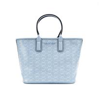 Michael Kors Jodie Classic Vintage Floral Print Strapless Tote Bag Women tote Light-Blue 35H1T2JT1C-PALE-OCEAN Basic Set (Bag+Dust Bag) gray