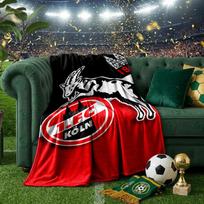 Goat Football Club Koln Blanket Lightweight Ideal Bedding Blanket Perfect for Travel, Camping, Living Rooms, Offices, Sofas, Fan Christmas gift 75x90cm