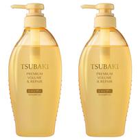 Tsubaki Premium Volume & Repair Shampoo 450ml 2 pcs beige