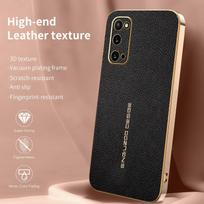 For Samsung Galaxy Note 20 20 Ultra 10 10 Plus  premium electroplated lychee-textured phone case that’s shockproof Galaxy Note 20 Ultra juoda