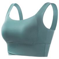 High Impact Sports Bras for Women High Support Padded Sports Bra Workout Fitness Crop Top for Women Racerback Bra for Yoga S žalia
