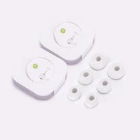 Minkštos silikoninės ausinių ausinių ausinių kištuko dangtelis, skirtas Apple Airpods Pro 3 S/M/L dydžio ausinių ausinėms, skirtos Airpods ausinėms L juoda