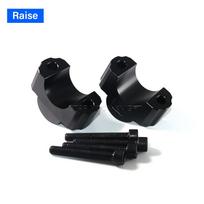 Handle Bar Riser Clamp Extend For PAN AMERICA 1250 / Special  2022 PA1250 RA1250 Motorcycle Handlebar Heightening Move Rise black
