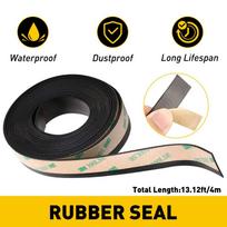 4M Guminė Sandarinimo Juostelė Automobilio Priekinio Galinio Šoninio Langų Apdailos Krašto Liejimas Weatherstrip for BMW E60 F30 F10 E36 F20 E91 X5 E70 E30 black