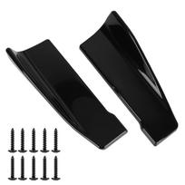 Spoileris Difuzorius Anglies Pluošto Juodas Automobilio Galinio Buferio Juostelė Lūpa Apsauga Nuo Įbrėžimų Šoninės Sijonų Prailginimas Universalus ABS bright black black