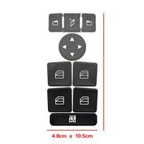For Mercedes Benz CLA CLS GLA GLK G W463 C117 W218 X156 X204 Car Door Armrest Window Lift Switch Button Repair Sticker juoda
