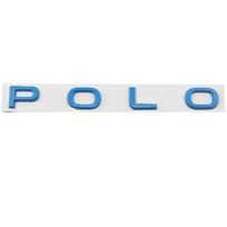 Automobilio Metalinis Bagažinės Raidžių Logotipo Ženklelis Lipdukas VW Volkswagen Polo 6R 6N 6N1 6N2 6C 9N 9N3 6 7 8 MK6 MK8 Priedai sidabras