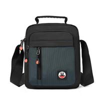 Mada Atsitiktinis Vyriškas Rankinukas Pečių Krepšys Lengvas Oksfordo Kurjerio Krepšys Vyrams Stilingas Laisvalaikio Vyriškas Krepšys Maži Krepšiai Bolsa 20cmX25cmX6cm gray