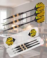 Yirinatek tikslūs smiginiai su dėžute, tvirti smiginiai softdarts elektroniniams taikiniams