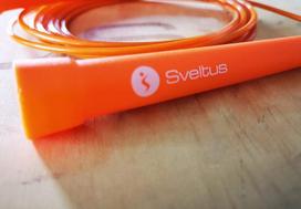 Sveltus greitaeigis šokdynė suaugusiems unisex oranžinė 3m