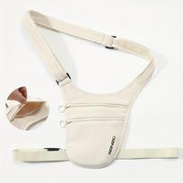 Travel Anti-Theft Waist Bag, Can Store Passport ID Money Credit Card Crossbody Small Bag, Outdoor Sports Running Belt Bag juoda