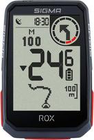 Sigma Sport Rox 4.0 juodas dviračio kompiuteris, belaidis Gps ir navigacija su laikikliu, skirtas naudoti lauke su aukščio matavimu