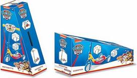 Smoby - Paw Patrol paspirtukas - triratis paspirtukas, reguliuojamo aukščio vairas, tvirtas metalinis rėmas, lengvas transportavimas, vaikams nuo 3 metų, 7600750190, spalvingas