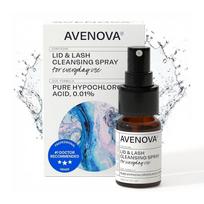 Avenova Gentle Daily Eyelid and Eyelash Cleanser Spray for Eye Irritation Relief 20ml 1 pcs black