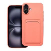 Card Case dėklas iPhone 16 Plus – rožinis