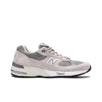 New Balance Vyriški 991 Pagaminti Anglijoje 'Pilki Balti' (Unisex) Pilki / Balti Bėgimo Bateliai M991GL 41.5 white