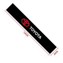 Automobilio saulės apsaugos lipdukai Automobilio priekinio stiklo dekoratyviniai Toyota chr Corolla Camry rav4 Yaris hilux prius avensis auris Tinka juoda