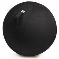 Kenoko Ergonominis juodas balansavimo kamuolys biurui 55cm
