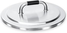 Nerūdijančio plieno dangtis ugnies dubeniui, skersmuo 50 cm, skirtas solo stove bonfire, nerūdijančio plieno laužavietės priedai laužavietės ugnies dubeniui, laužavietės priedai dūmams, malkoms, ugnies statinei, 1