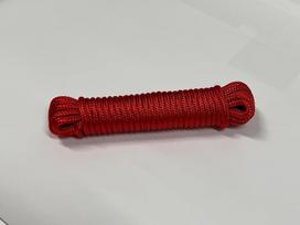 Quickle® Poliesterio virvė - 10 metrų ilgio, 6 mm storio su kilpomis, puikiai tinka išgyvenimui lauke, atspari Uv spinduliams ir jūros vandeniui - 560 kg