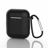 Silikoninis ausinių dėklas, skirtas Airpods 1/2 kartai, universalus, kabliuko tipo, apsaugantis nuo kritimo, ausinių dėklo dangtelis Persimmon pink