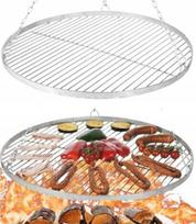 Chromuotas ketaus grotelių skersmuo 70 cm, pakabinamas