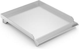 Onlyfire nerūdijančio plieno grilio plokštė šoniniam degikliui, 33 cm x 31 cm universali bbq planča, tinkama visoms dujinėms kepsninėms