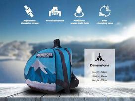 Slidžių batų krepšys vaikams Snowsport Boot Bag Snowcraft 2022