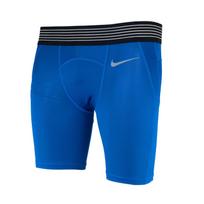 Nike kvėpuojantys elastiniai sportiniai futbolo kelnės vyriškos apačios Mėlyna 927205-477 2XL black